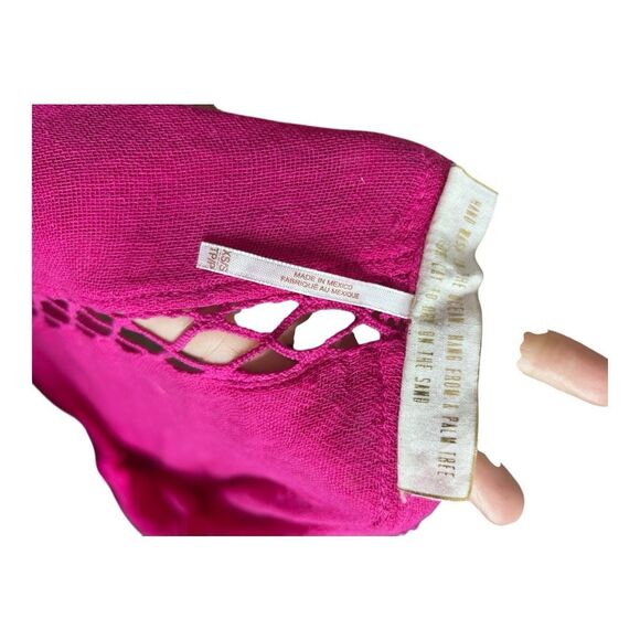 Jen’s Pirate Booty Revolve Magenta Duster Robe Size XS Beachy Coastal Boho - Picture 10 of 12